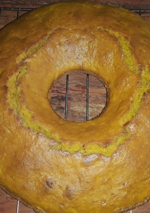 Una foto de Budín de zanahoria y manzana 🥕🍏