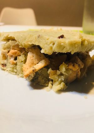 Una foto de Pastel de Batata y Pollo 🍠