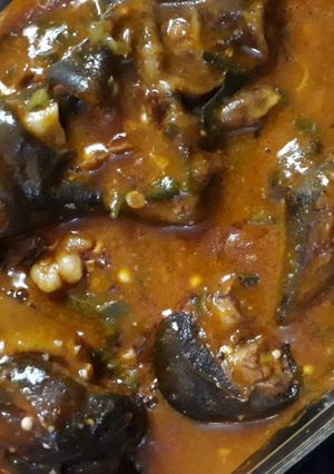 A picture of Ogbono Soup.