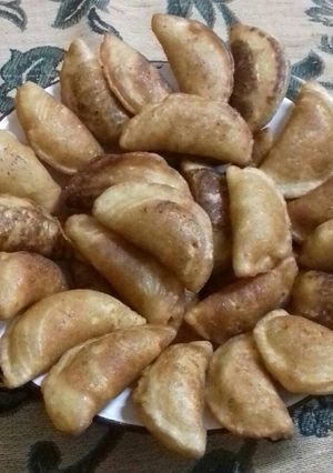 صورة لوصفة القطايف بالبسطرمه والجبنه التركي جديده