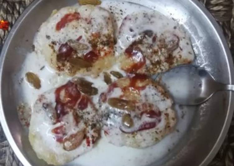 Recipe of Quick Suji k dahi bhalle