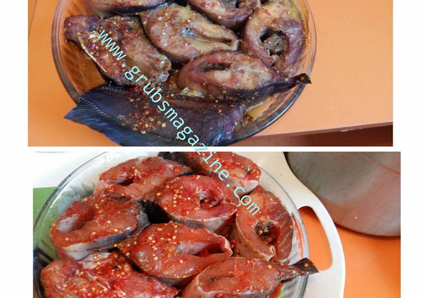 Oven Grilled Knife Fish (Eja Osan)