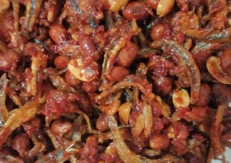 Cara buat Teri Kacang Pedas (TKP) Sederhana dan Mudah Dibuat