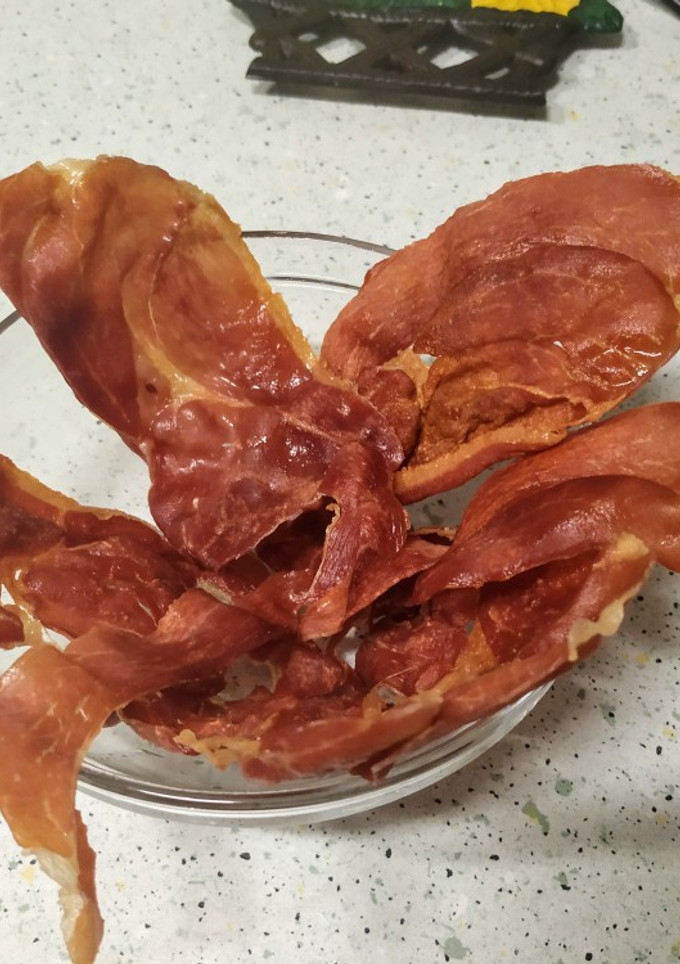 Una foto de Crujiente de jamón