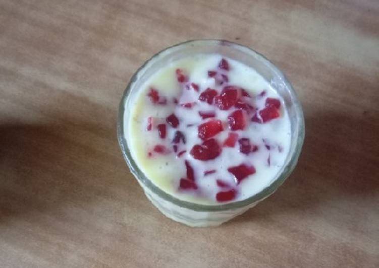 Easy Way to Cook Yummy Milk pudding