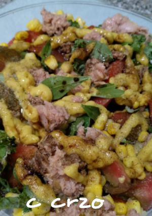 Una foto de Ensalada de kale