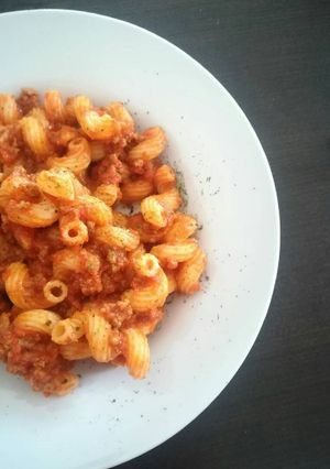 Foto principal de Pasta con salsa "quesoñesa"🍝🌞 (especial niños)