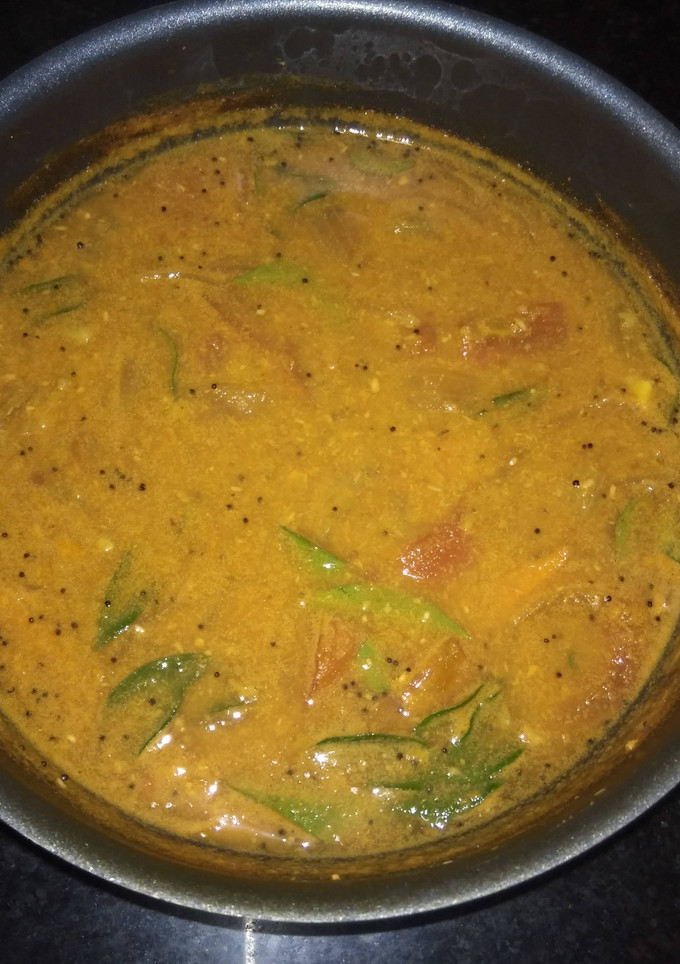 170.அரச்விட்டா சாம்பார் செய்முறை முக்கிய புகைப்படம்