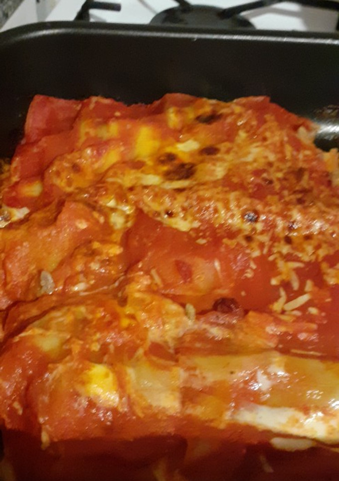 Una foto de Mi lasagna! Lasagna de Carne! A la Natalia! 😋