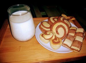 Una foto de Galletas Choco-vainilla