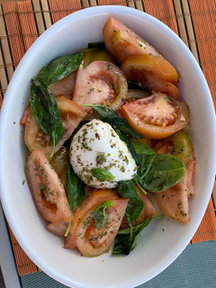 Una foto de Ensalada caprese