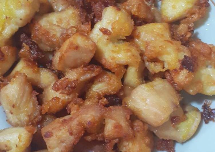 Ayam krispi keju kilat