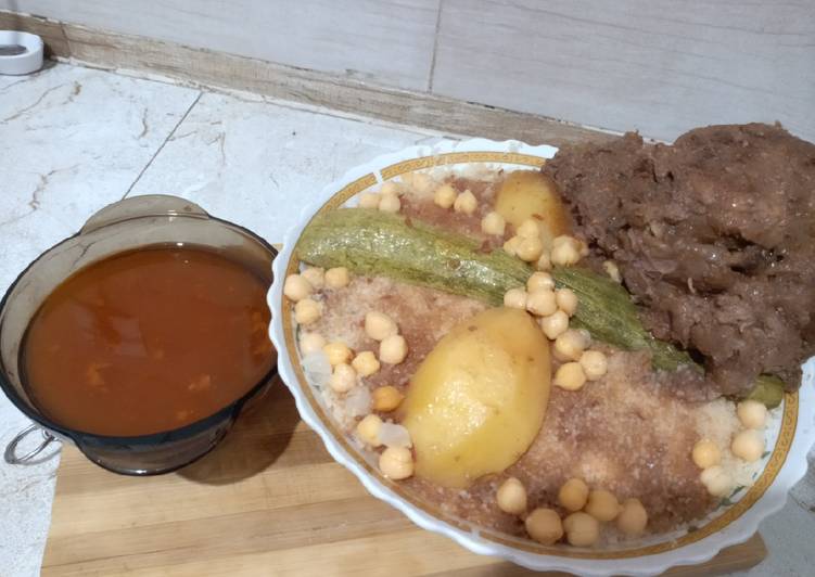 بربوشة نتاع لعراس برقبة الخروف