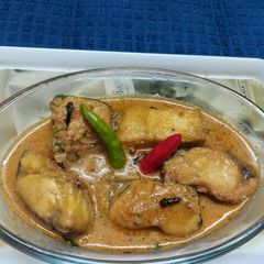 Rohu Fish Dahi Korma or Rui Maacher Doi Korma A picture of Rohu Fish Dahi Korma or Rui Maacher Doi Korma.