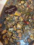 Ikan Asin Telang Asam Manis (Iwak Karing)