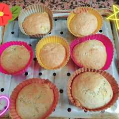 Una foto de Muffins de banana🍌🍌
