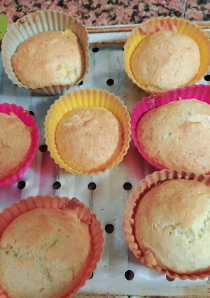 Una foto de Muffins de banana🍌🍌