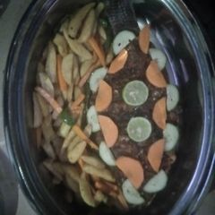 A picture of Grilled tilapia fish.