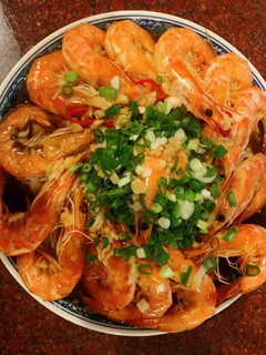 鮮蝦豆腐煲(電鍋版) 的食譜成品照片