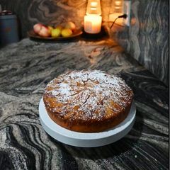 A picture of Nectarine Upside Down Cake.