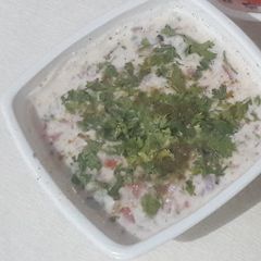 A picture of Refreshing vegetable raita.