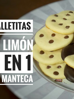 Una foto de Galletitas de limón sin manteca