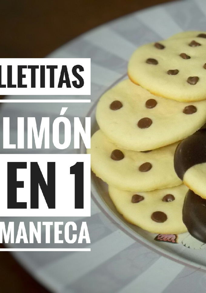 Una foto de Galletitas de limón sin manteca