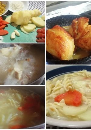 Una foto de Sopita de pollo
