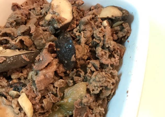 Bagaimana Menyiapkan Gyudon Shitake 🍄 Anti Gagal