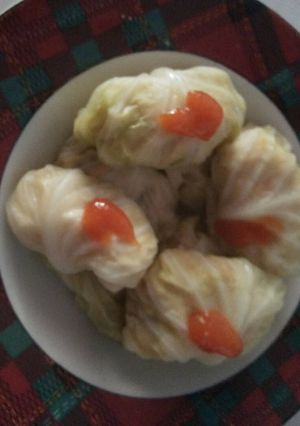 Foto resep Kubis gulung ayam tahu