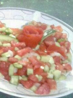 عکسی از دستور سالاد شیرازی