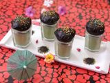 Chocolate Golgappa with Paan Shots