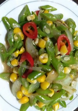 Foto resep Buncis jagung manis