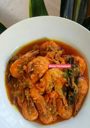 Foto resep Udang Pedas Bumbu Kuning