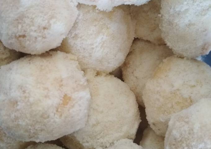 Putri salju keju / cheesy snow ball