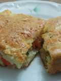 Torta salgada de liquidificador