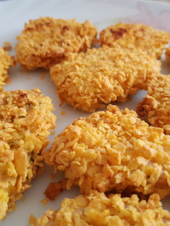 Una foto de Nuggets de pavo