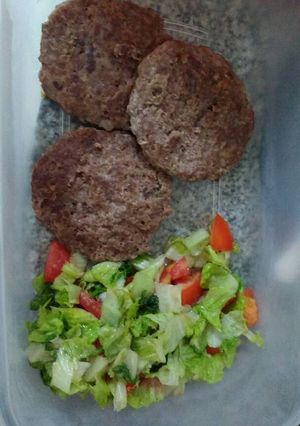 Una foto de Hamburguesas de carne