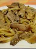 Linguine con Funghi Pleurotus