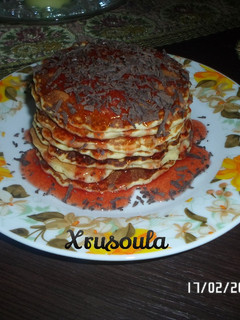 Φωτογραφία της συνταγής Αφράτα pancakes