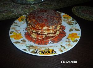 Φωτογραφία της συνταγής Αφράτα pancakes