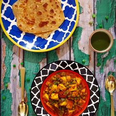 Restaurant Style Matar Paneer A picture of Restaurant Style Matar Paneer.
