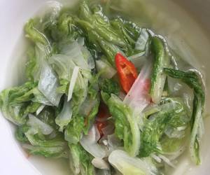 Resep mudah Tumis Sawi Putih (Sauteed Chicory) Praktis Enak