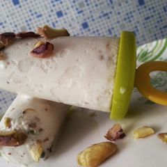 A picture of Pista Almond Kulfi.