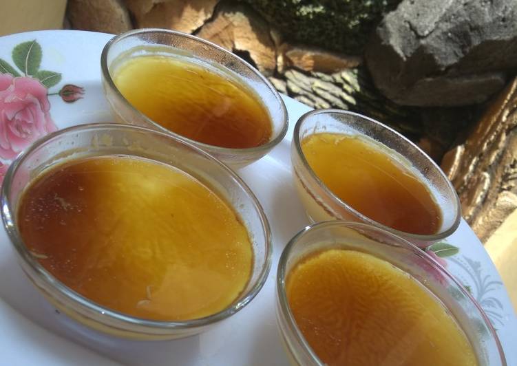 Resep Puding vanila instand erk carmelle yang Sempurna