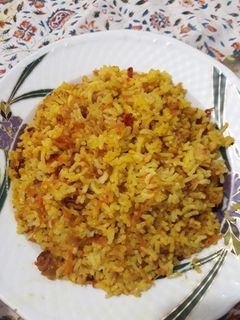 عکسی از دستور هویج پلو