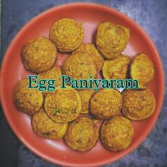 A picture of Masala Muttai Paniyaram Recipe | Egg Paniyaram (With Veggies).