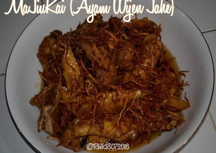 Resep Majiukai Ayam Minyak Wijen Oleh Rosmina Rhpawonalit Cookpad