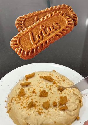 Una foto de Tarta de queso proteicas