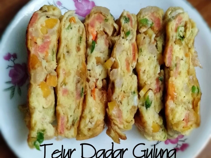 Cara Gampang Membikin Resep 121.Telur dadar gulung (ala korea) yang Lezat Sekali Anti Ribet, Menggugah Selera